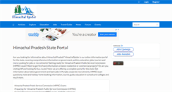 Desktop Screenshot of himachalspider.com